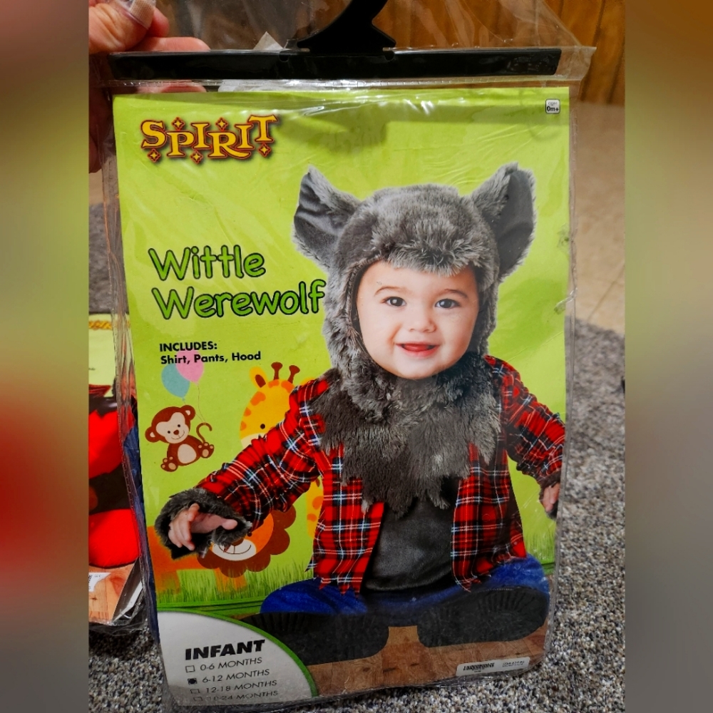Kids warewolf costume